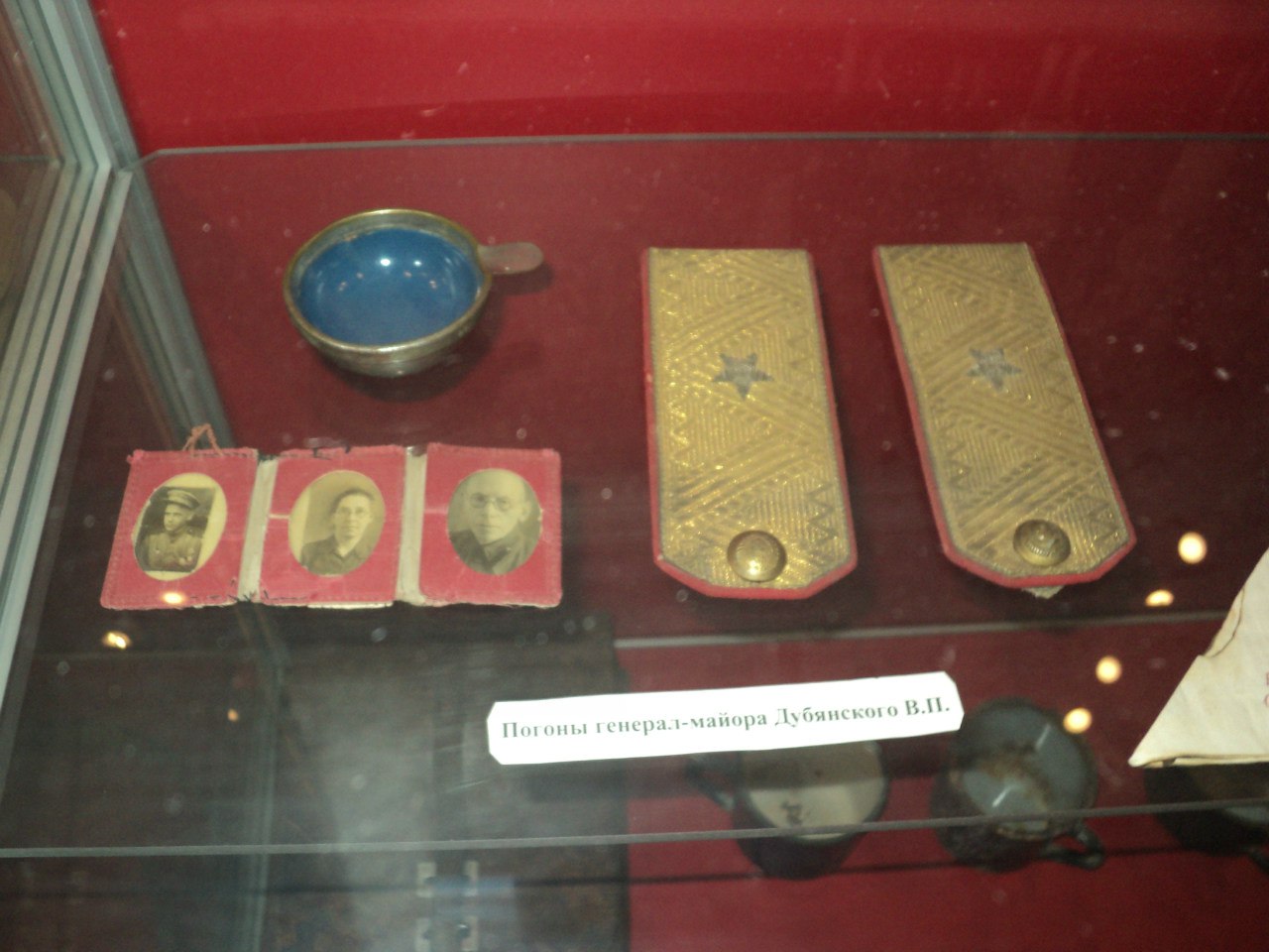Экспозиция музея боевой славы в ВолГАУ (СХИ) 